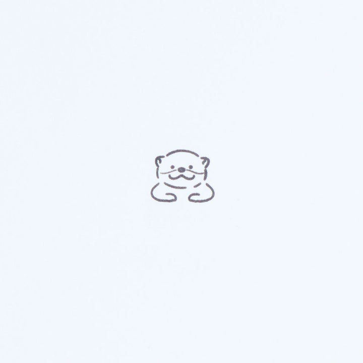 Sun-Star Peekaboo Self-Inking Stamp Set - Otters