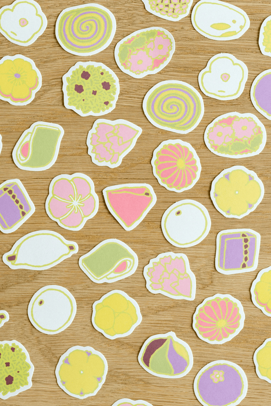 SOU.SOU x PHP - Wagashi Stationery Bundle - Washi Tape, Memo Pad & Sticker Set