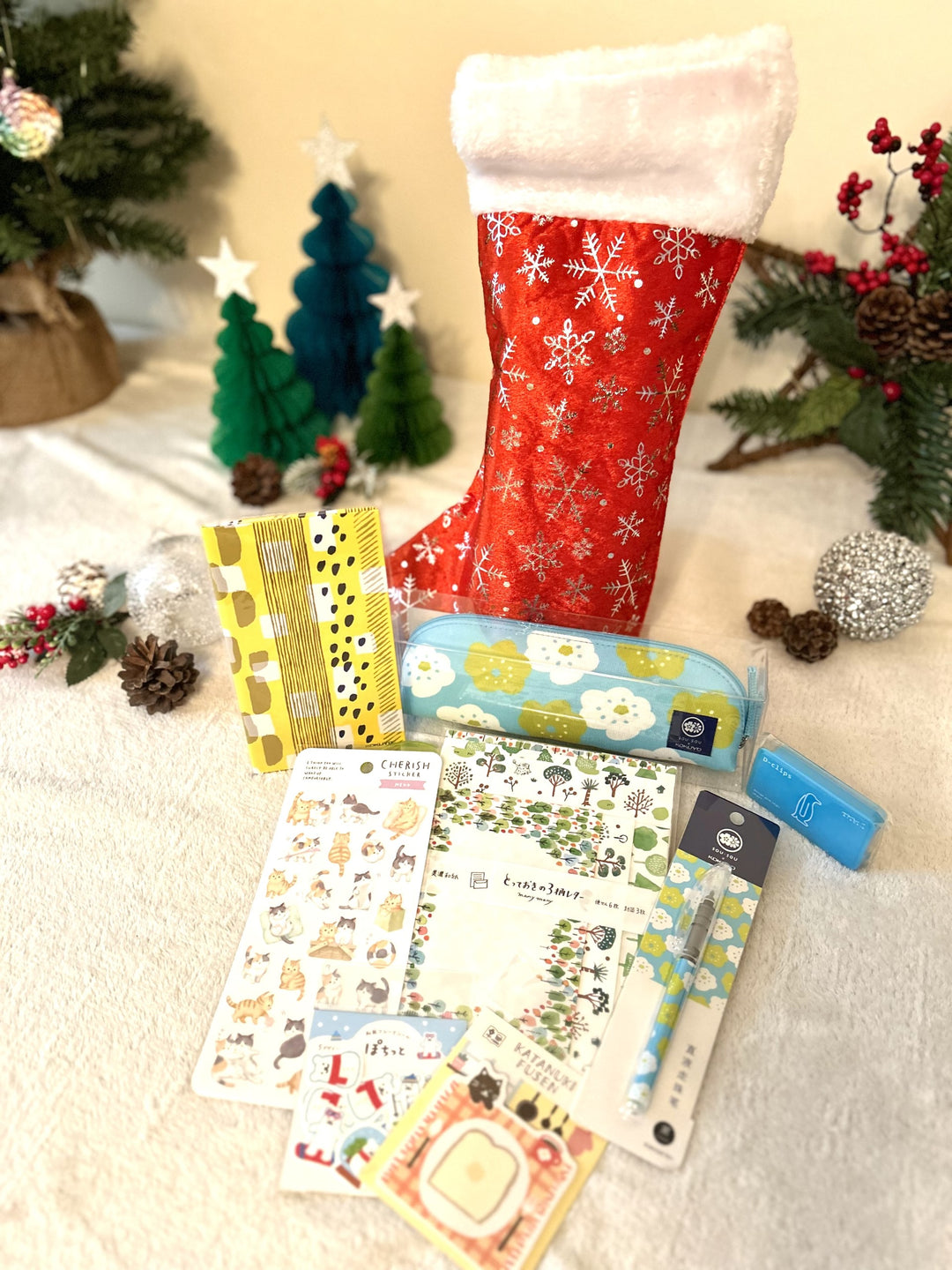 Dreaming of Tokyo Christmas Stocking - Option 3