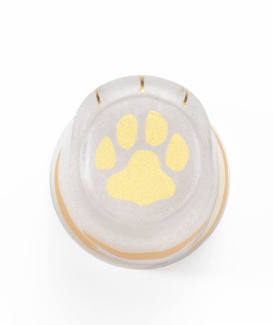 Coconeco Premium Cat Paw Glass - Bi-Colour Cat