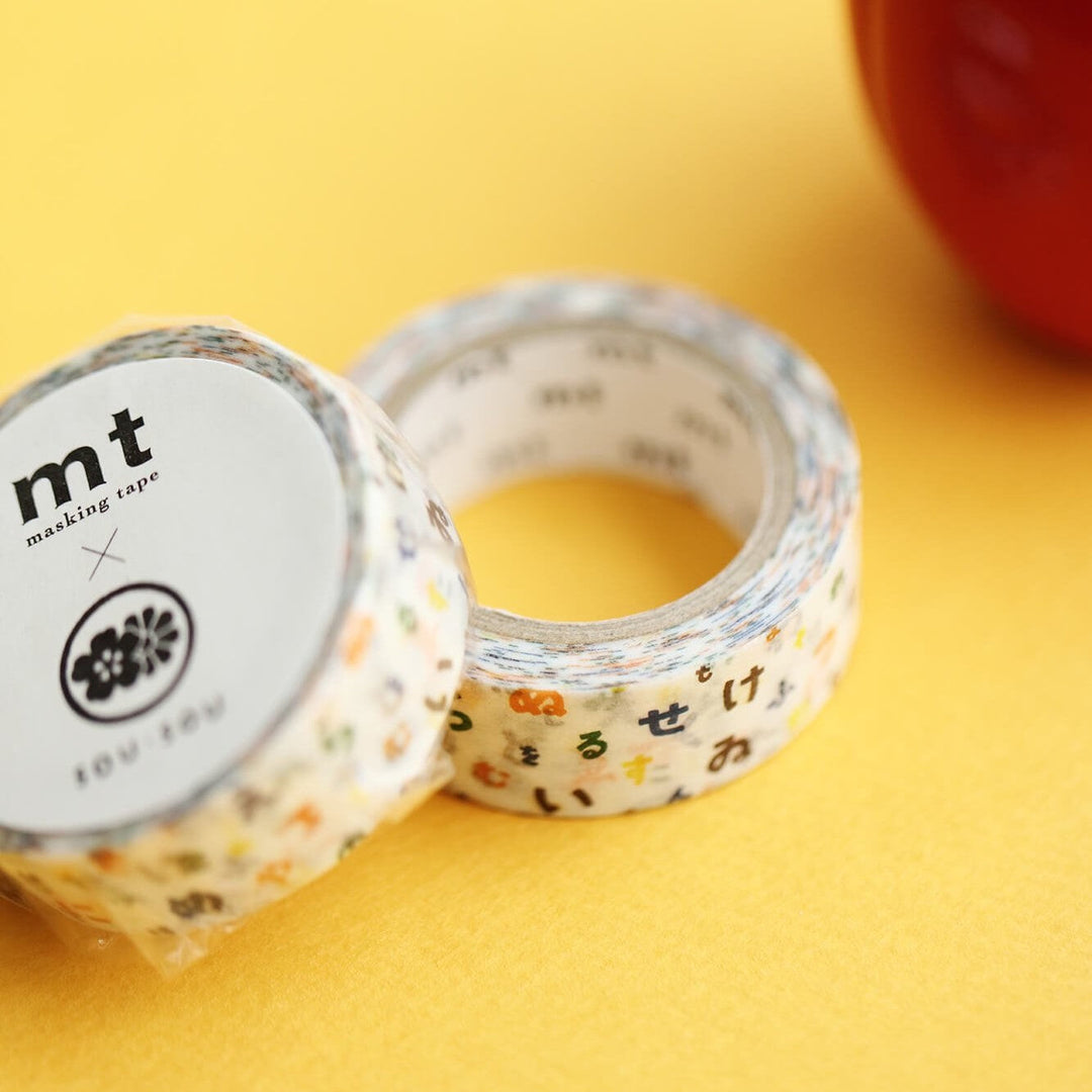 MT x SOU.SOU Kyoto Washi Tape - Iro ha Nihoedo