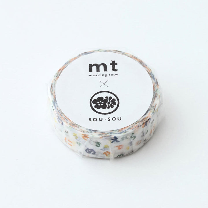 MT x SOU.SOU Kyoto Washi Tape - Iro ha Nihoedo