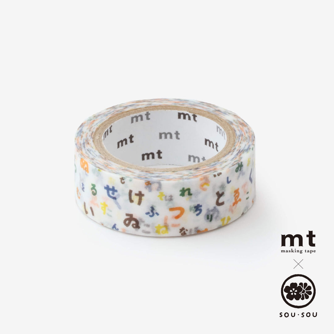 MT x SOU.SOU Kyoto Washi Tape - Iro ha Nihoedo