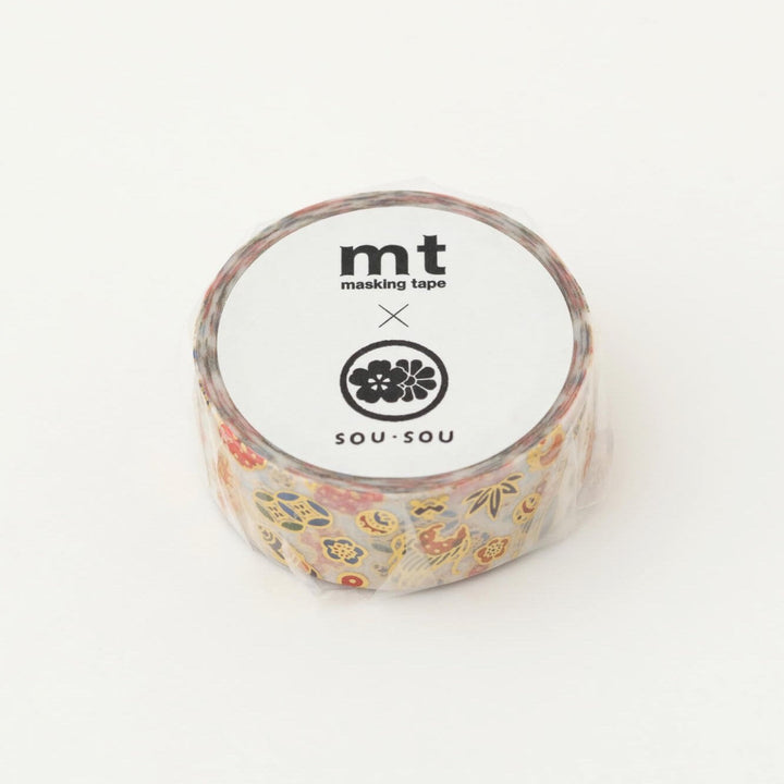 MT x SOU.SOU Kyoto Washi Tape - Gold Foil Stamped - Iyasaka