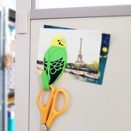 Japan Magnet Hook - Blue Parakeet