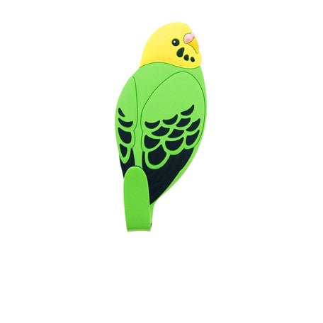 Japan Magnet Hook - Blue Parakeet