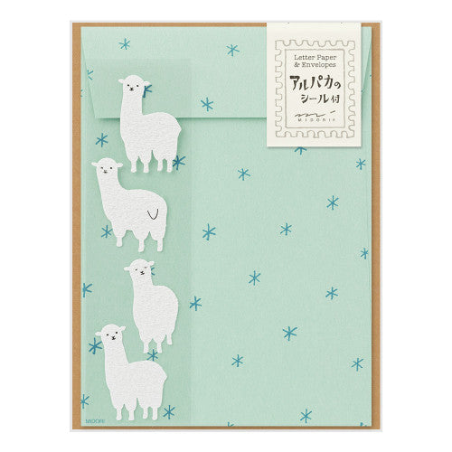 Midori Letter Set - Alpaca