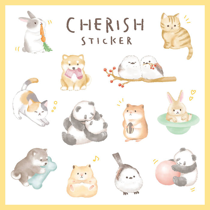 Mind Wave Sticker Pack - Cherish Series-  Rabbits