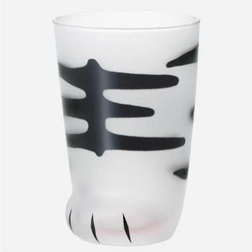 Coconeco Cat Paw Glass - Black Tiger Pattern Cat