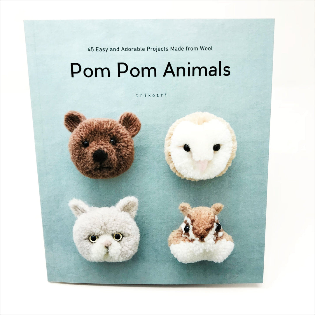 Trikotri Pom Pom Animals Craft Book- English Version