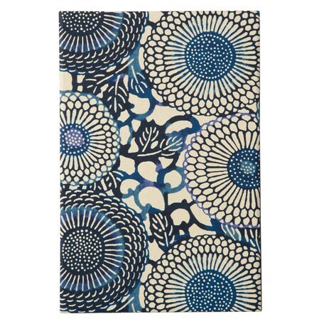 Shogado Yuzen Folding Stampbook - Shuincho Goen Series - Blue #4 (Made in Kyoto, Japan)