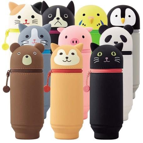 Punilabo Stand Pencil Case (Big) - Bear