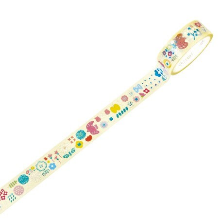 World Craft Washi Tape - Birds and Flowers