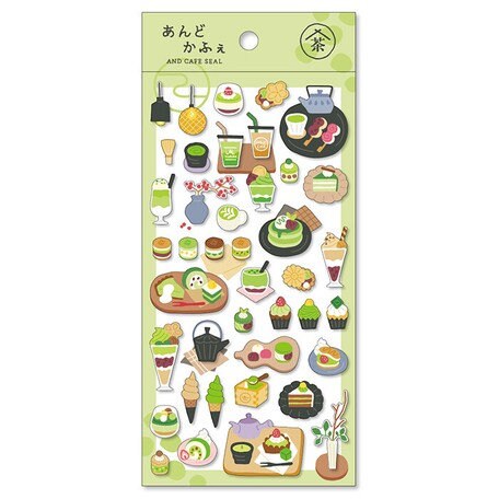 Mind Wave - Sticker Pack - Japanese Cafe Collection