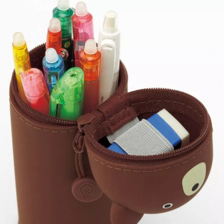 Punilabo Stand Pencil Case (Big) - Bear