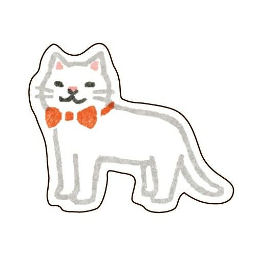 Furukawa Paper Works - Flake Stickers - Cats