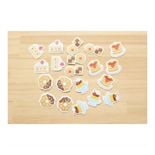 Furukawa Paper Works - Flake Stickers - Sweet Treats