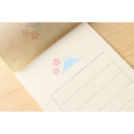 Furukawa Paper Works - "Soebumi" Gift Note Letter Paper - Sakura