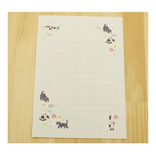 Furukawa Paper Works - Hanko Letter Set - Cats