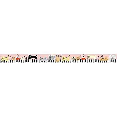 Furukawa Paper Works - Washi Tape - Cats on Piano