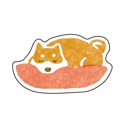 Furukawa Paper Works - Flake Stickers - Shiba Inu