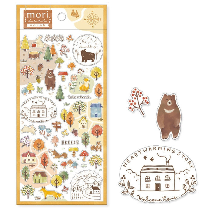 Mind Wave Sticker Pack - Minori-no-Mori - Forest in Autumn