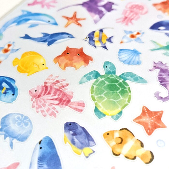 Mind Wave - Sticker Pack - Sealife