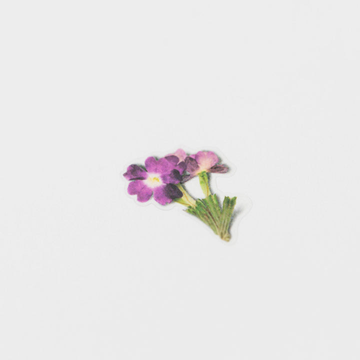 Appree Korea - Pressed Flower Stickers - Verbena