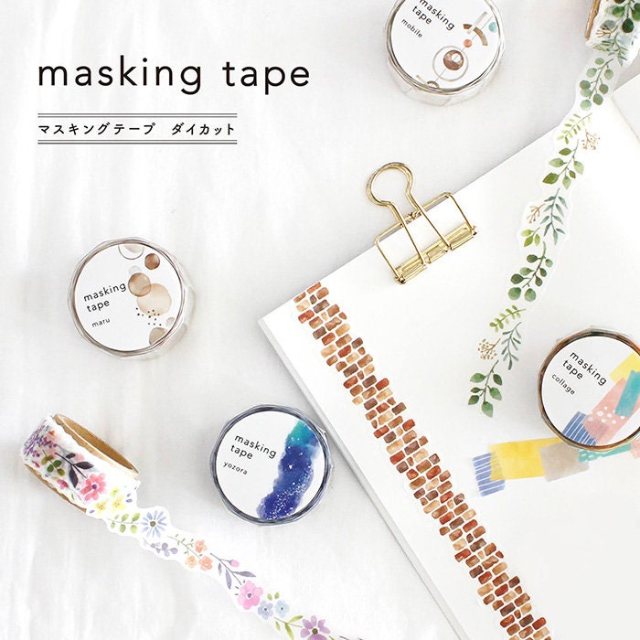 Mind Wave Japanese Washi Tape - Senro - Railroad