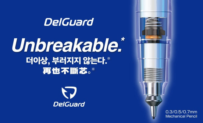 Zebra Delguard 0.5mm Mechanical Pencil - Mosaic Violet Barrel