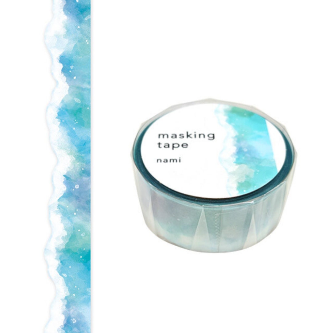 Mind Wave Japanese Washi Tape - Nami - Wave