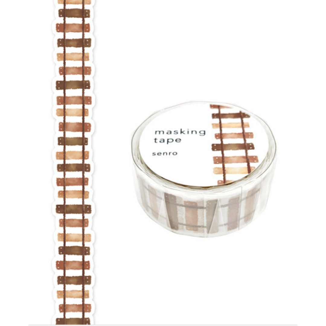 Mind Wave Japanese Washi Tape - Senro - Railroad