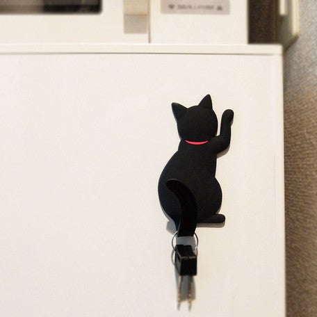 Japan Magnet Hook - Black Cat